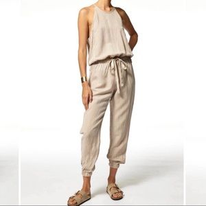 Revolve Young Fabulous & Broke linen blend Diego jumpsuit